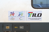 TILO RABe 524 018, logo 'Milano Cortina 2026'